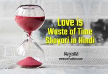 Love is Waste of Time Shayari in Hindi