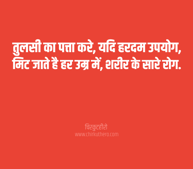 Health Dohe in Hindi