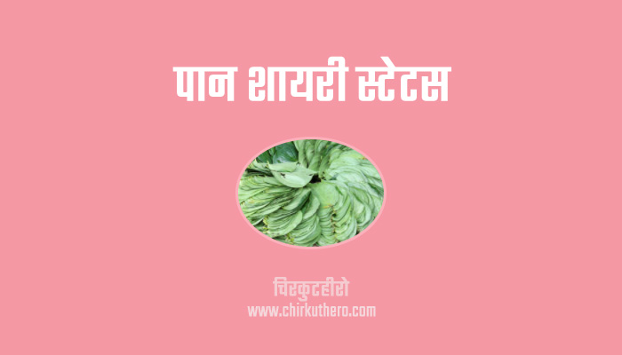 Paan Shayari Status Hindi