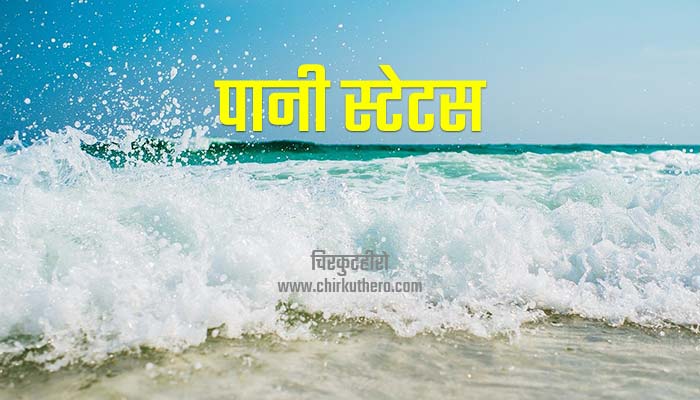 Water Status in Hindi