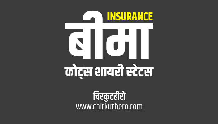 Insurance Quotes Shayari Status Slogan